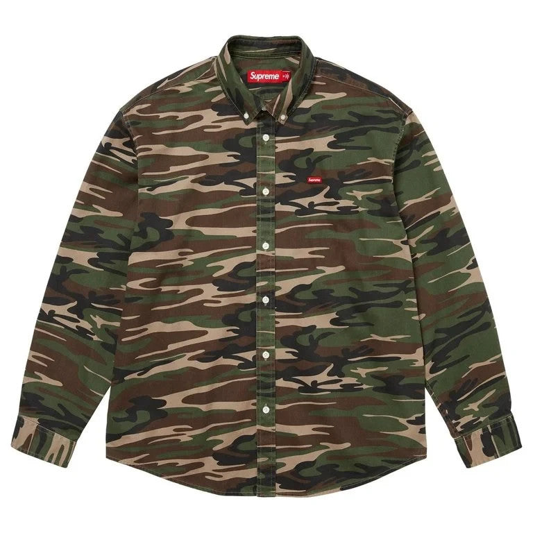 Supreme Small Box Shirt (26FW) Woodland Camo