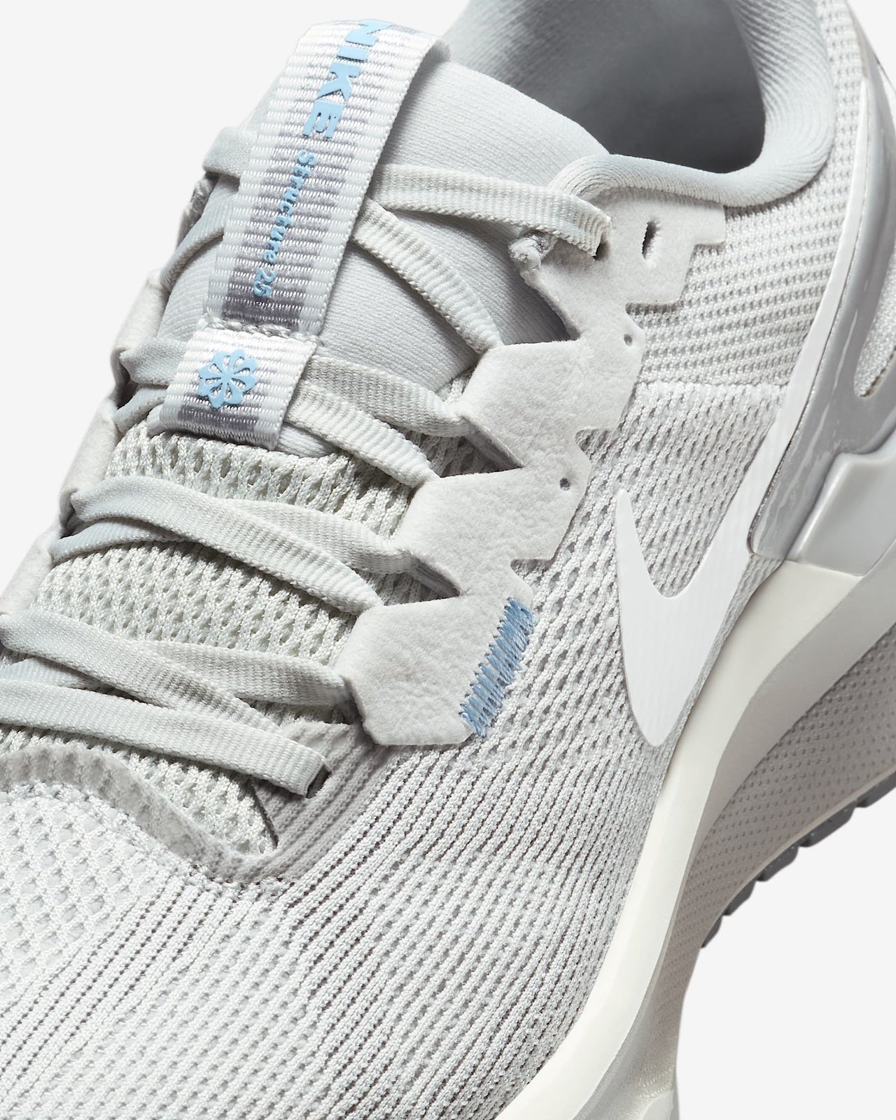 DJ7884-012 Nike Structure 25 Photon Dust Light Smoke Grey Psychic Blue (Women's)