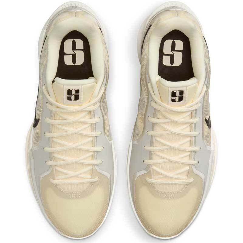 FZ1517-102 Nike Sabrina 2 Coconut Milk Light Bone Sail Baroque Brown (Women's)