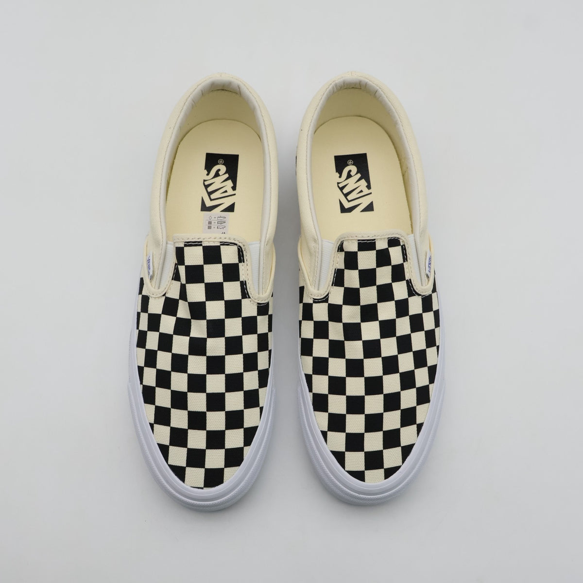 VN000CSE2BO Vans Slip-On Reissue 98 Checkerboard Black Off White (Men's)
