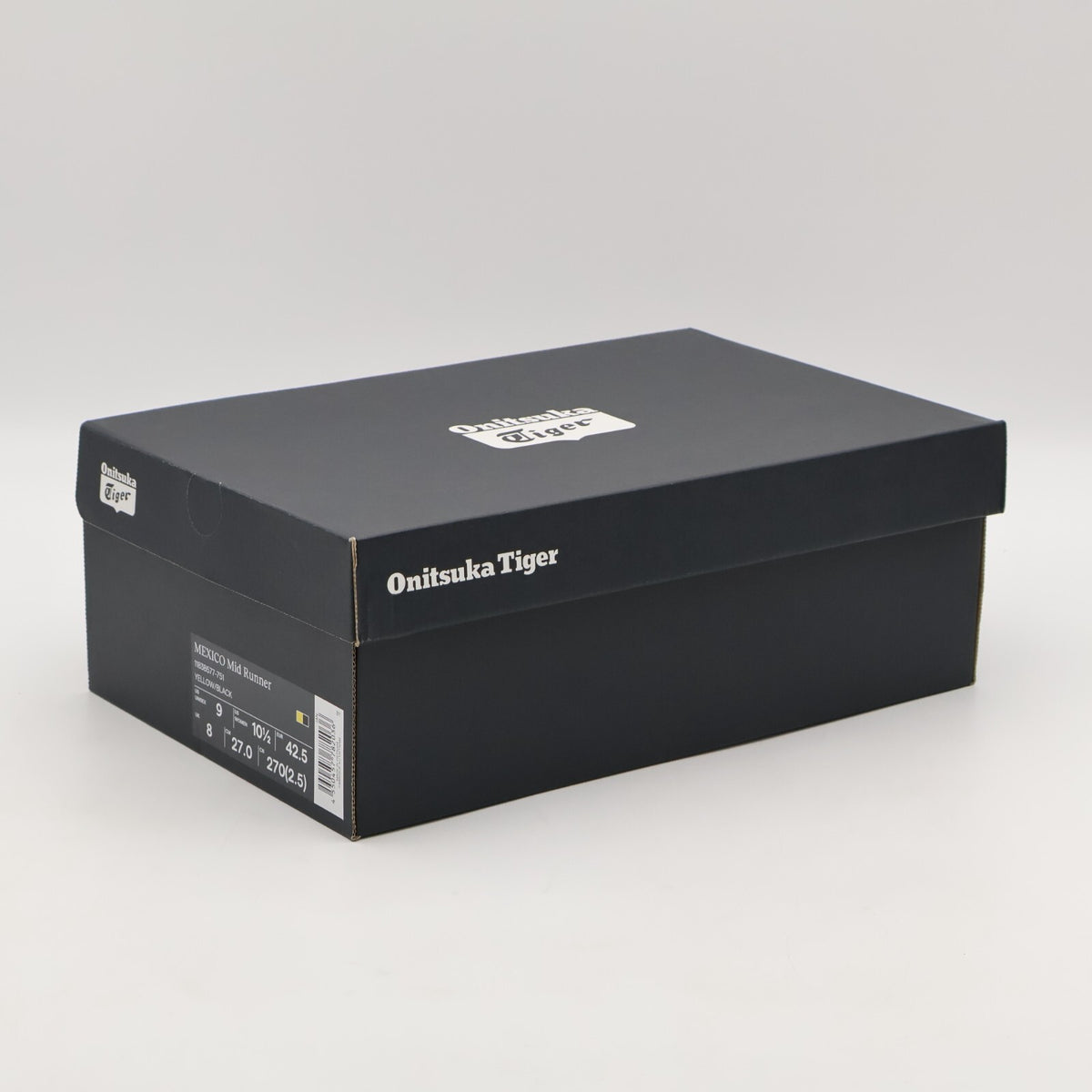 1183B577-751 Onitsuka Tiger Mexico Mid Runner Yellow Black (Men's)