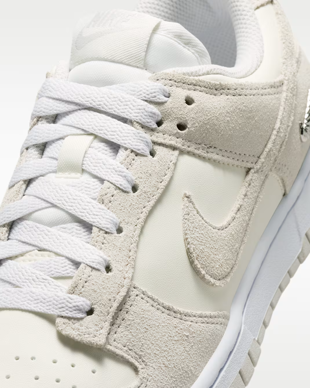 IO4244-105 Nike Dunk Low Sail Vast Grey (Women's)