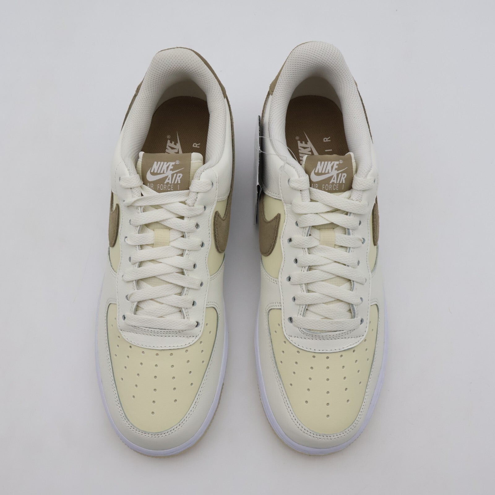 FN5832-101 Nike Air Force 1 '07 LV8 Sail Khaki Coconut Milk White (Men's)
