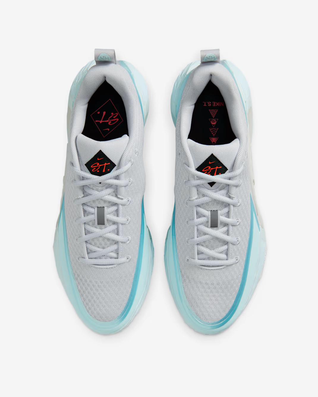 II2284-004 Nike ST Glow Pure Platinum Glacier Blue (Men's)