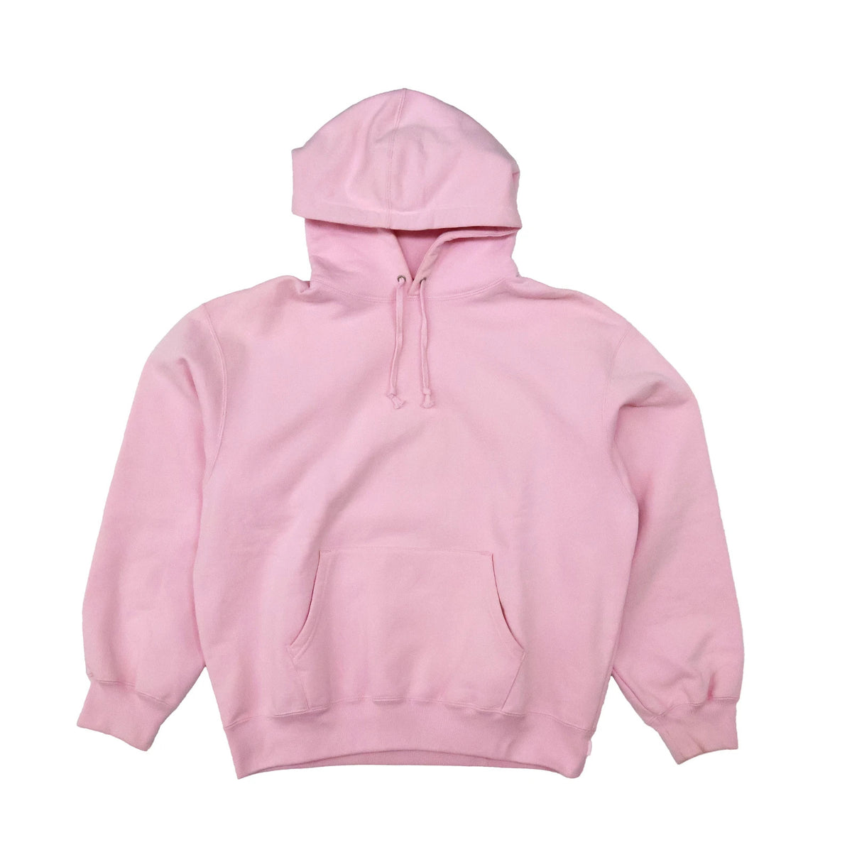 Supreme Satin Applique Hooded Sweatshirt Light Pink