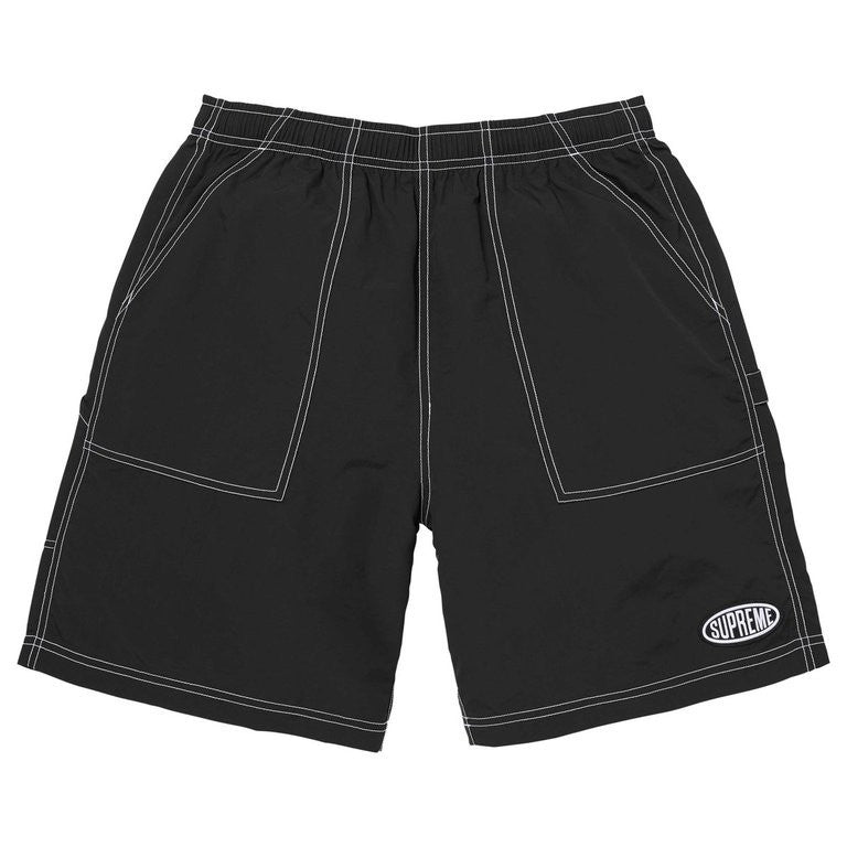 Supreme Nylon Painter Short Black