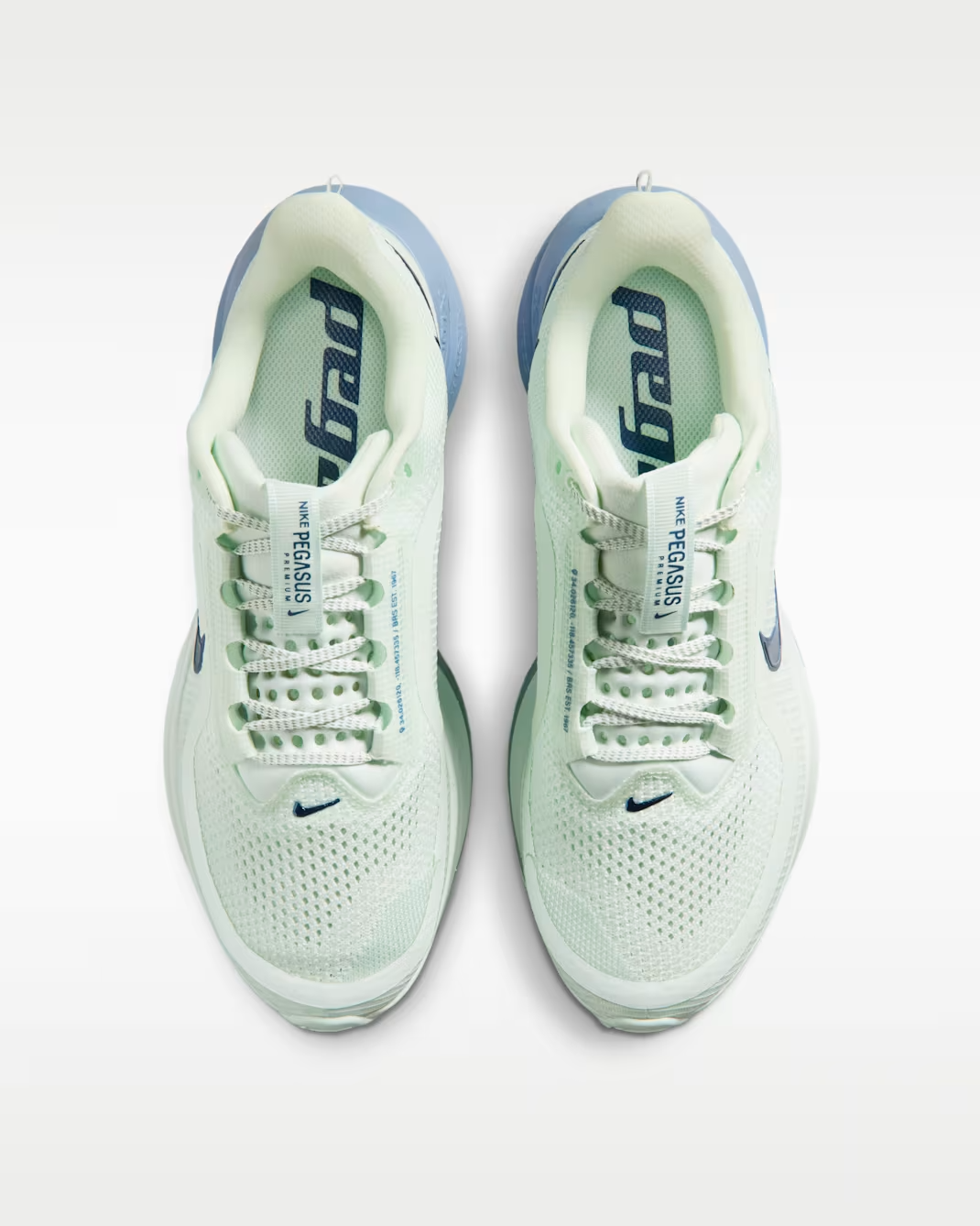 HQ2593-301 Nike Women's Pegasus Premium "Barely Green/Work Blue" (Women's)