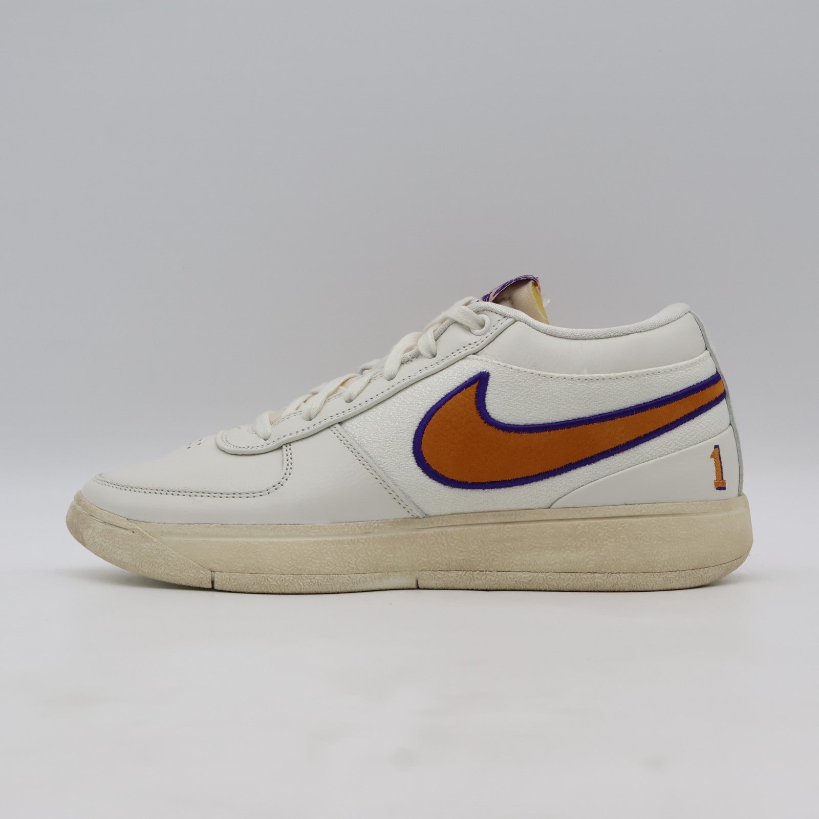 FJ4250-106 Nike Book 1 Sail  Court Purple Clay Orange (Men's)