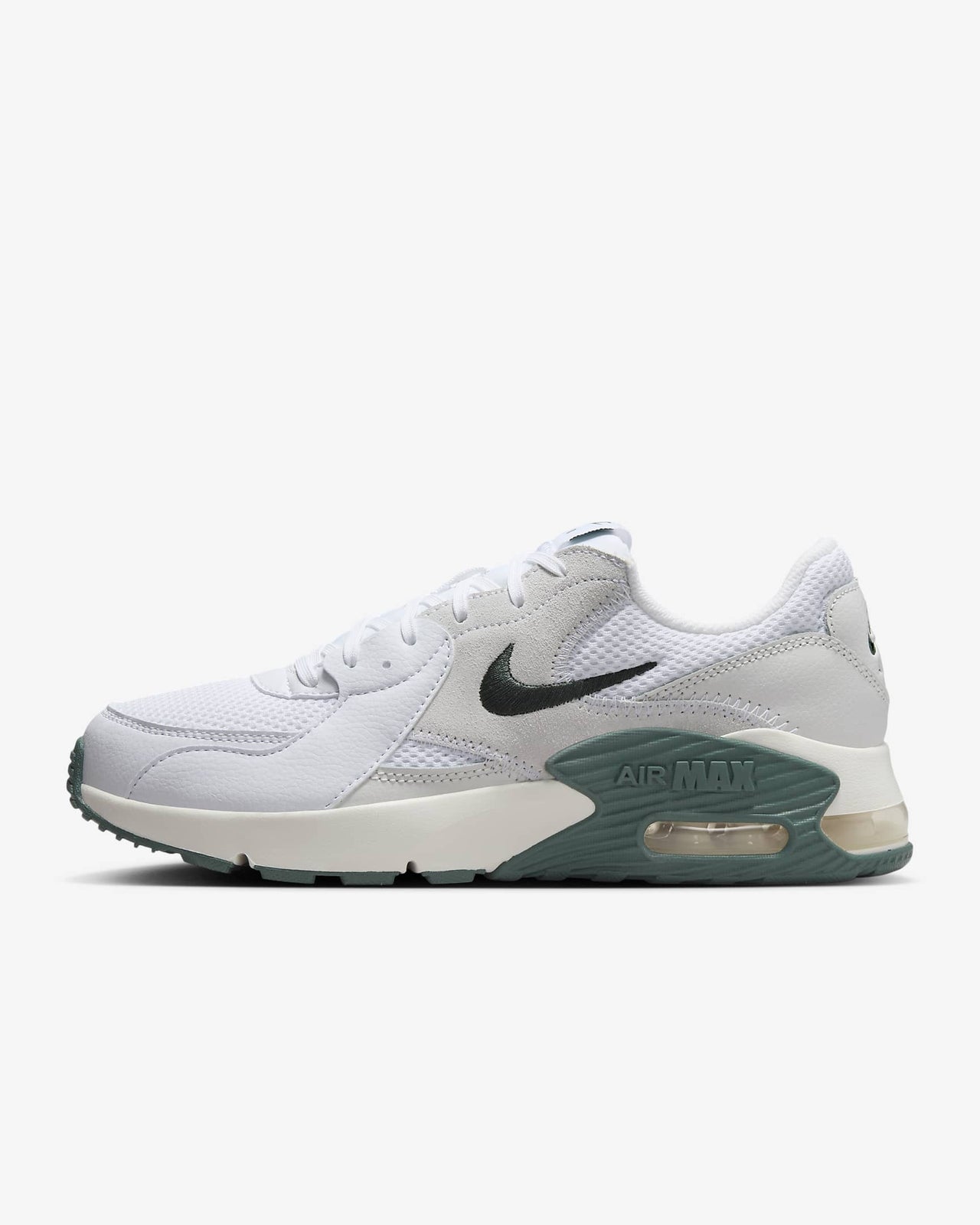 HQ3411-100 Nike Women's Air Max Excee White Vintage Green (Women's)