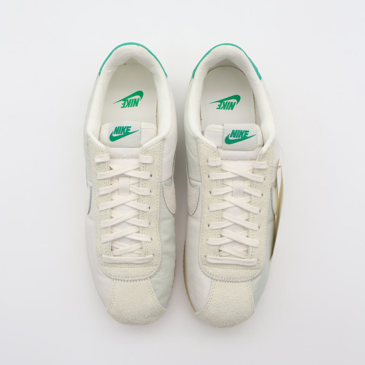 FZ3967-072 Nike Cortez TXT PRM Light Bone Phantom Sail Stadium Green ( Women's)
