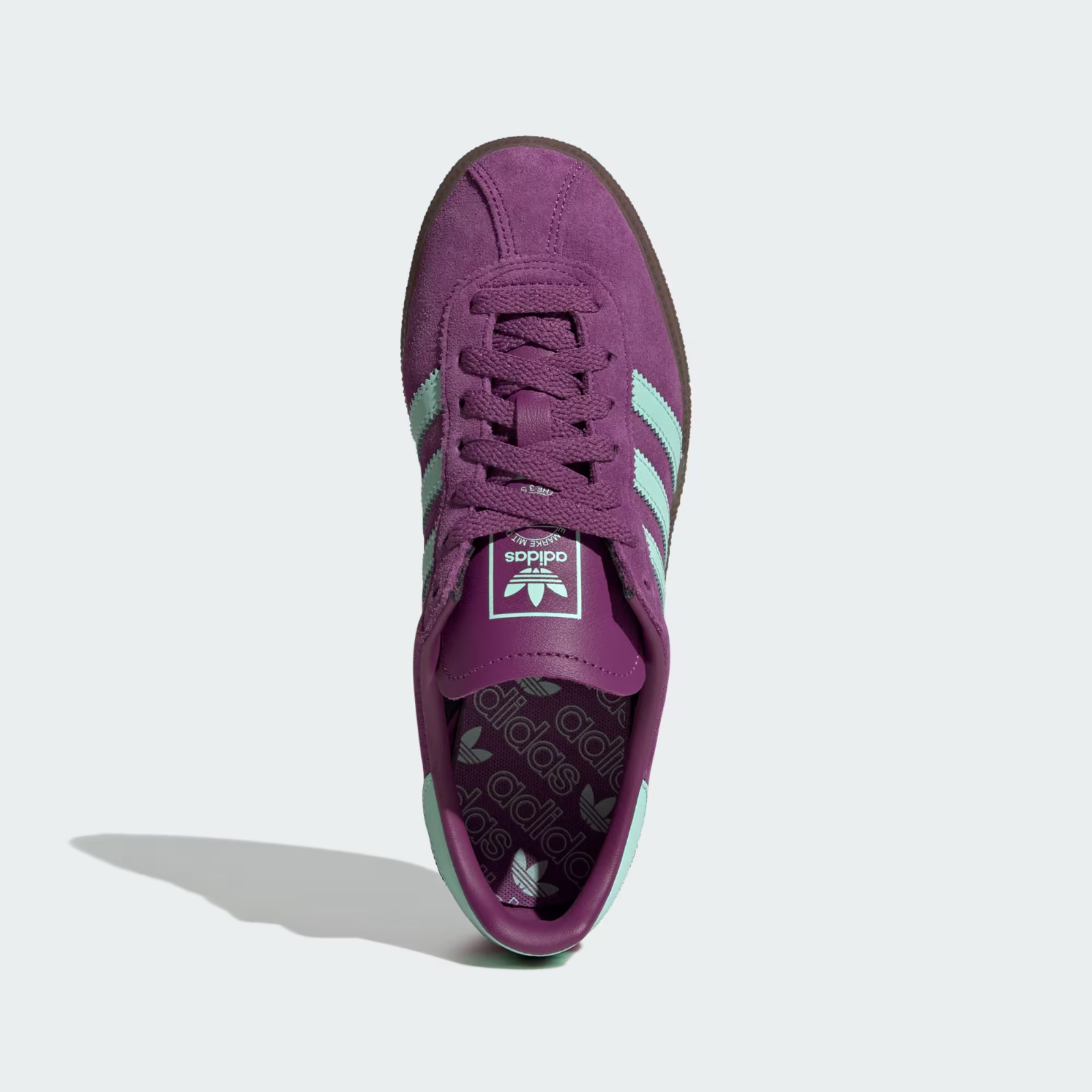 JS3995 adidas Originals Munchen Rich Mauve Clear Mint Gum (Men's)