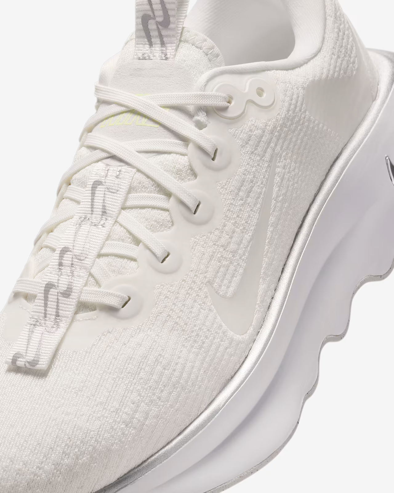 DV1238-111 Nike  Motiva Summit White White Metallic Silver Summit White(Women's)