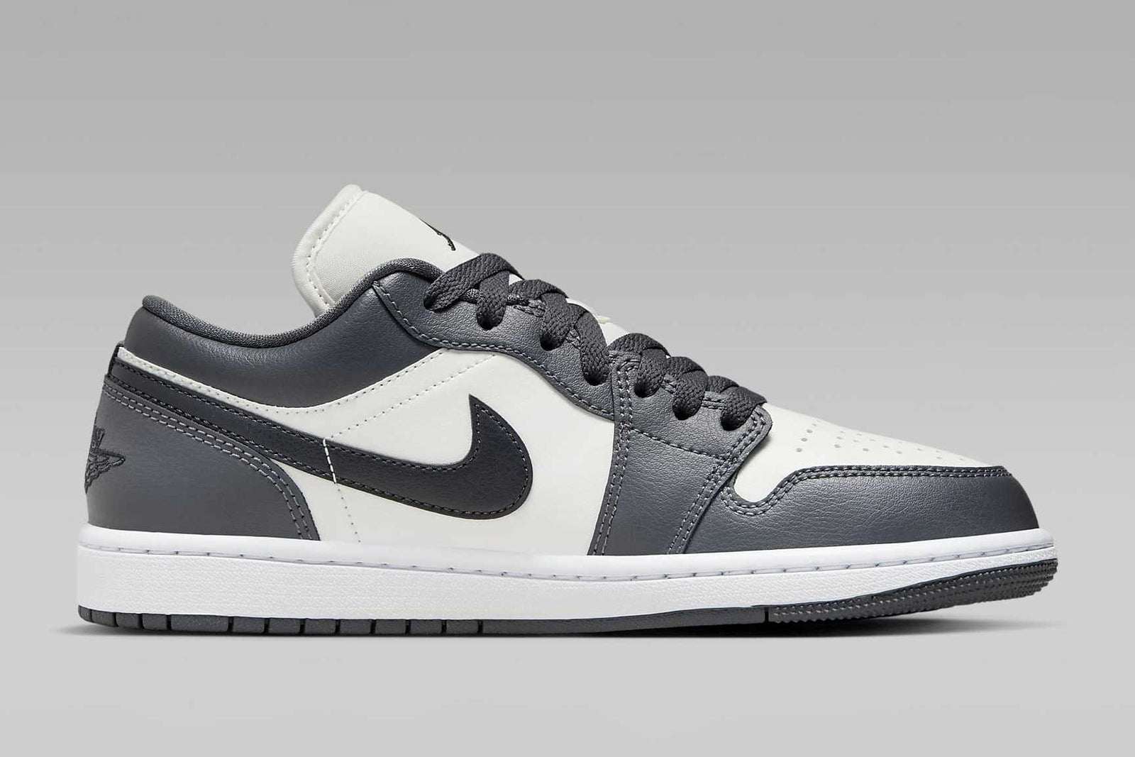 DC0774-102 Nike Air Jordan 1 Low Dark Grey (Women's)