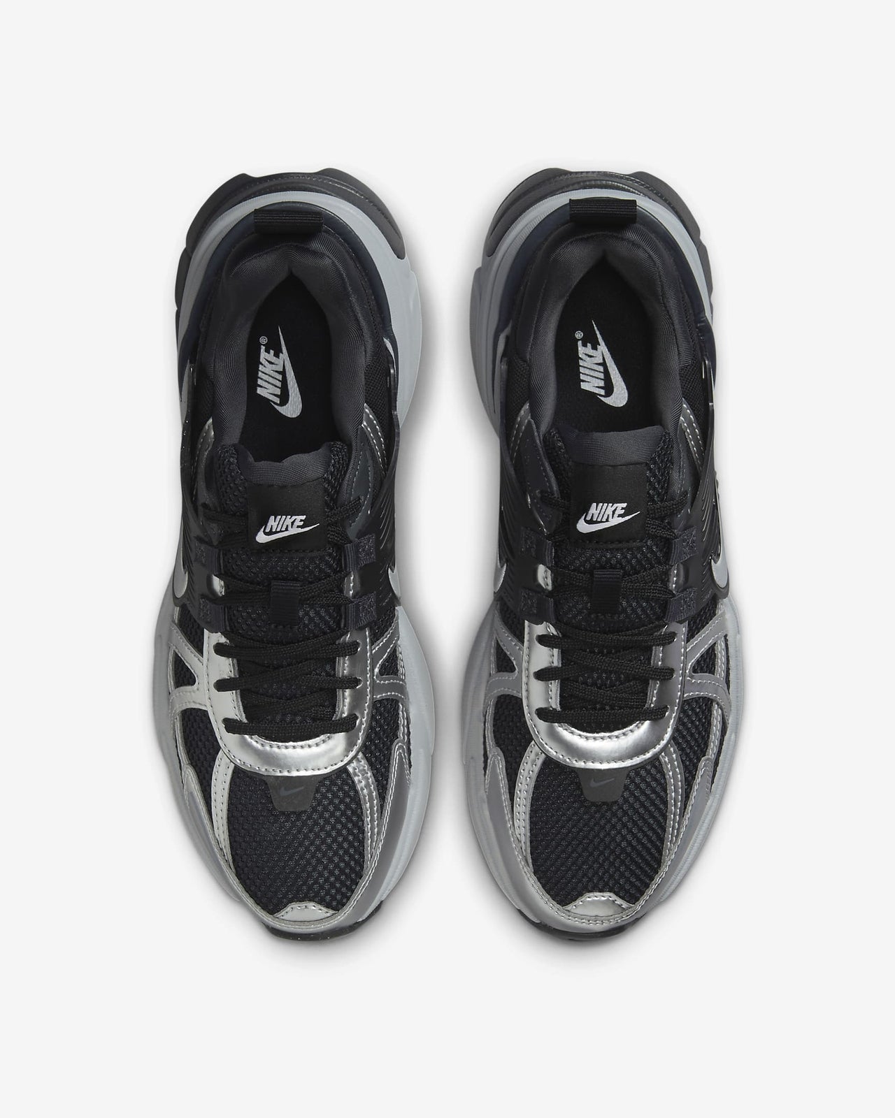 FD0736-005 Nike V2K Run Black Anthracite Dark Smoke Grey Silver (Women's)