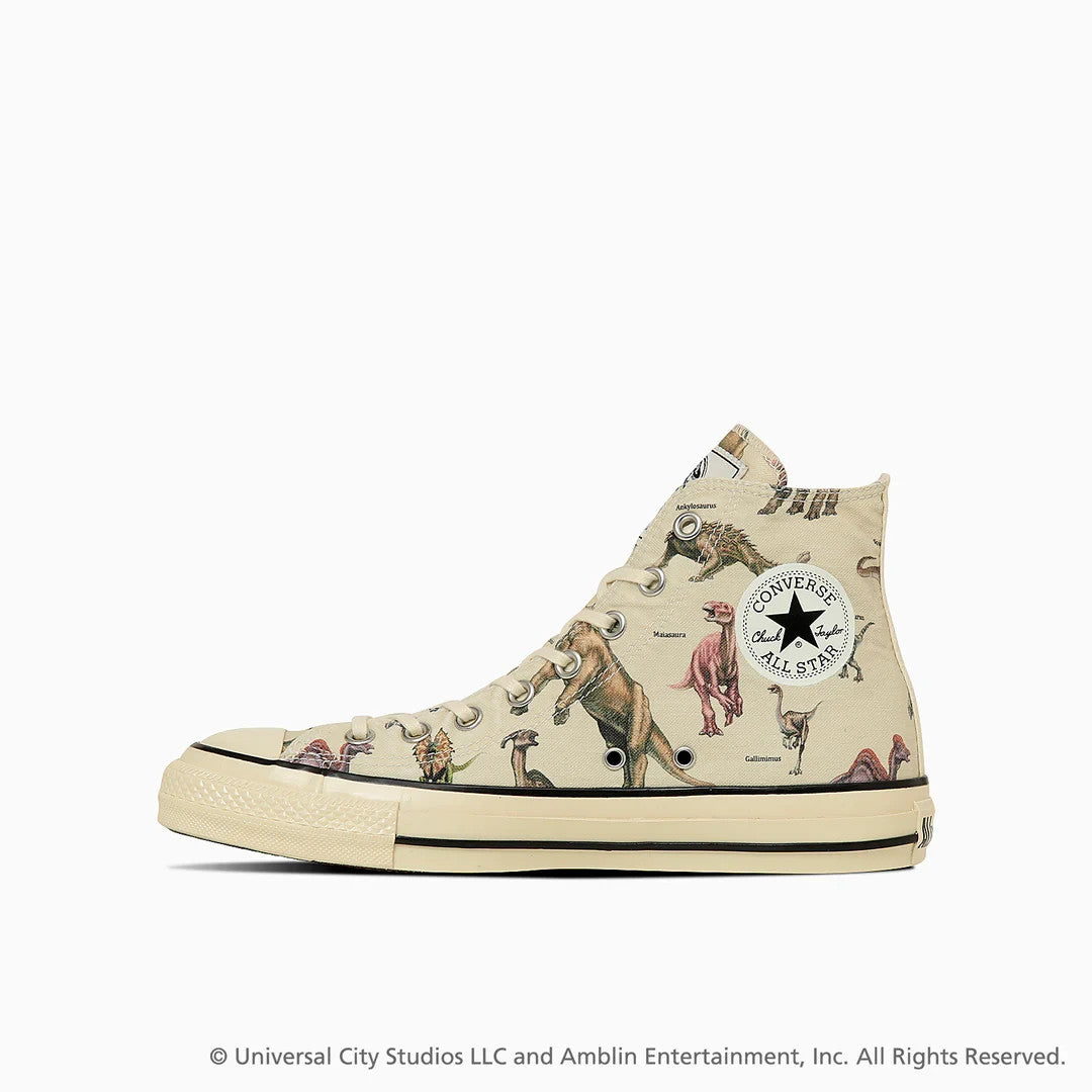 31315570 Jurassic Park Converse All Star Aged DP Hi Natural (Men's)