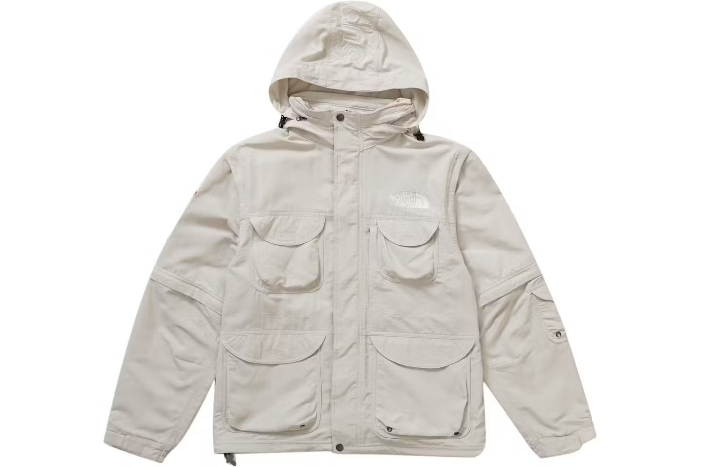 Supreme The North Face Trekking Convertible Jacket Moonlight Ivory
