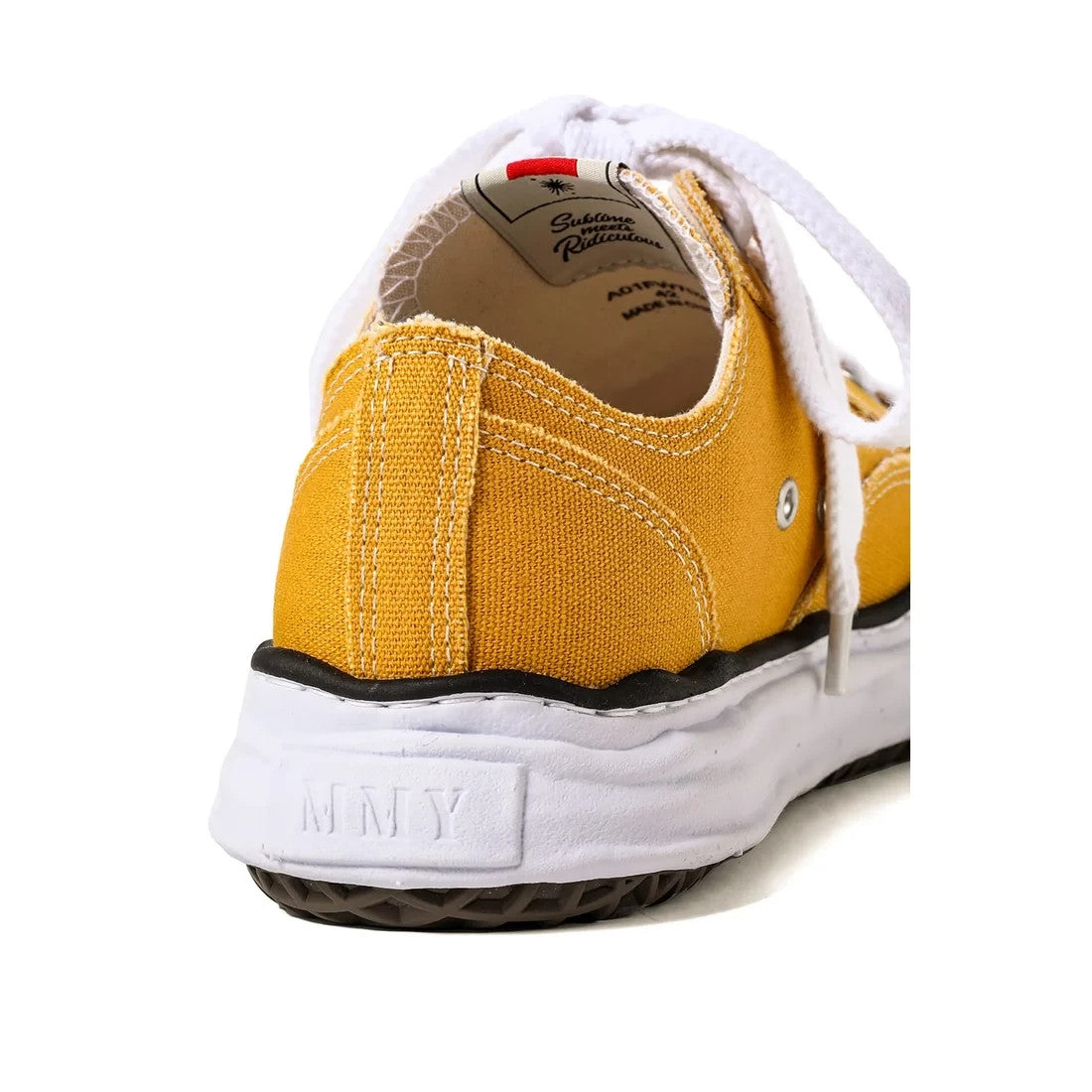 A01FW702-YELLOW Maison MIHARA YASUHIRO PETERSON Original Sole Canvas (Men's)