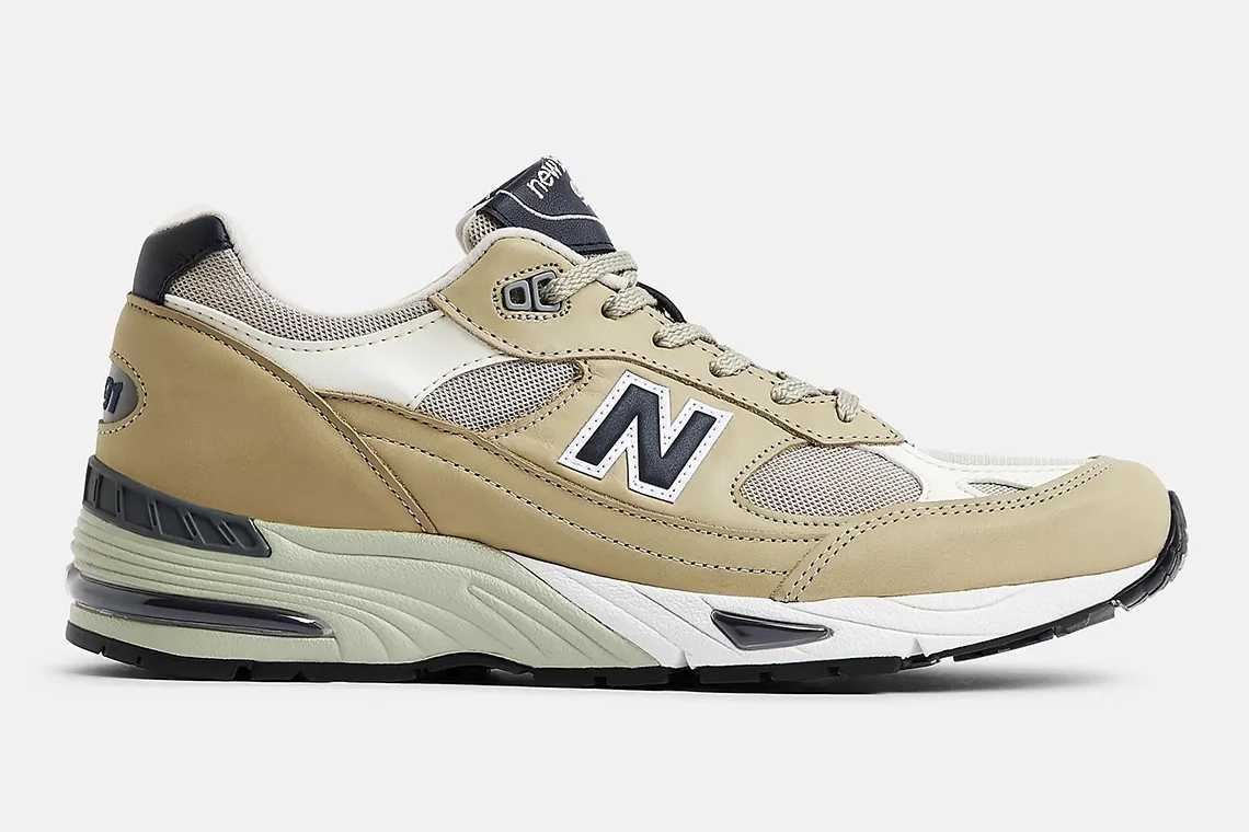 M991BTN New Balance 991 Brown Rice Made in UK (Men's)