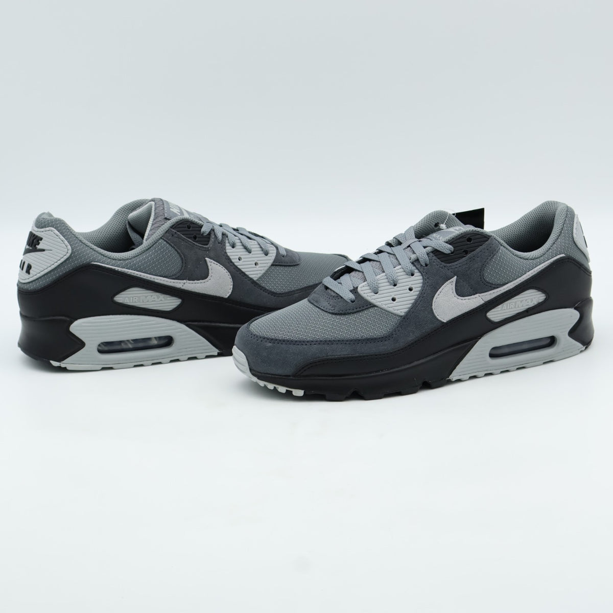DM0029-020 Nike Air Max 90 Smoke Grey Black Dark Smoke Grey Photon Dust (Men's)