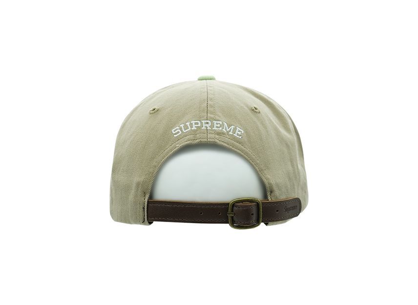 Supreme 2-Tone S Logo 6-Panel Tan
