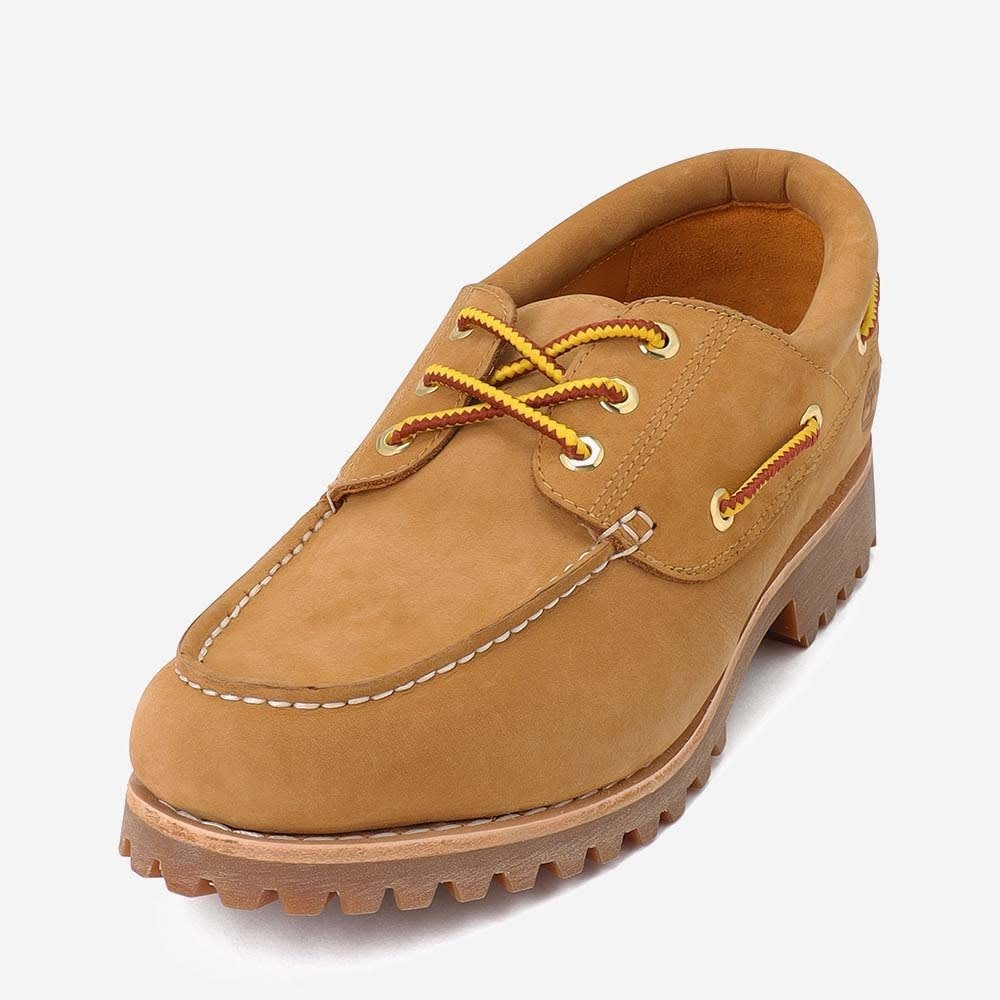 TB0A44YF754 andrelMhoffwann Timberland 3 Eye Classic Lug Wheat (Men's)