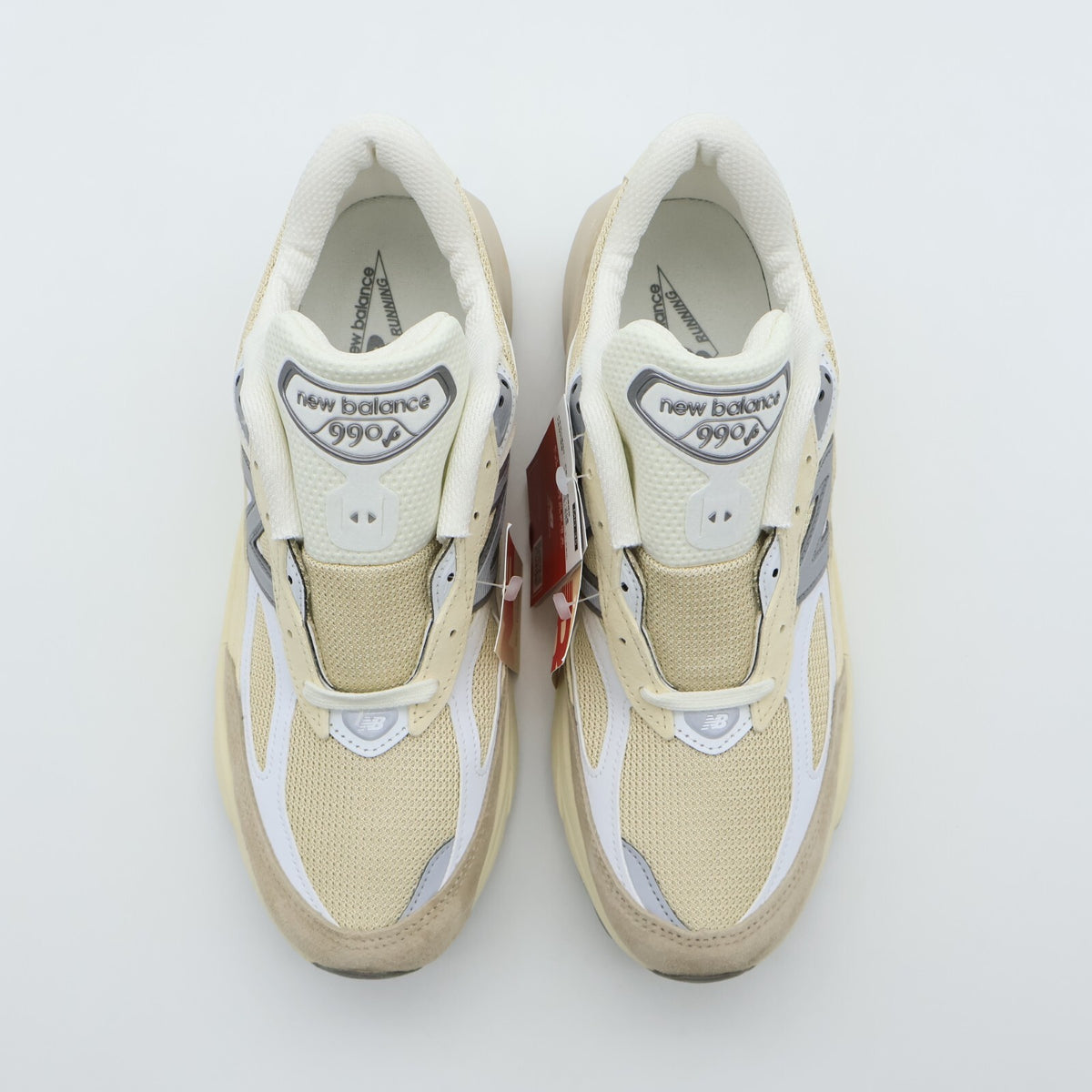 M990SS6 New Balance 990V6 Beige MiUSA Cream Ivory Mindful Grey Bone (Men's)