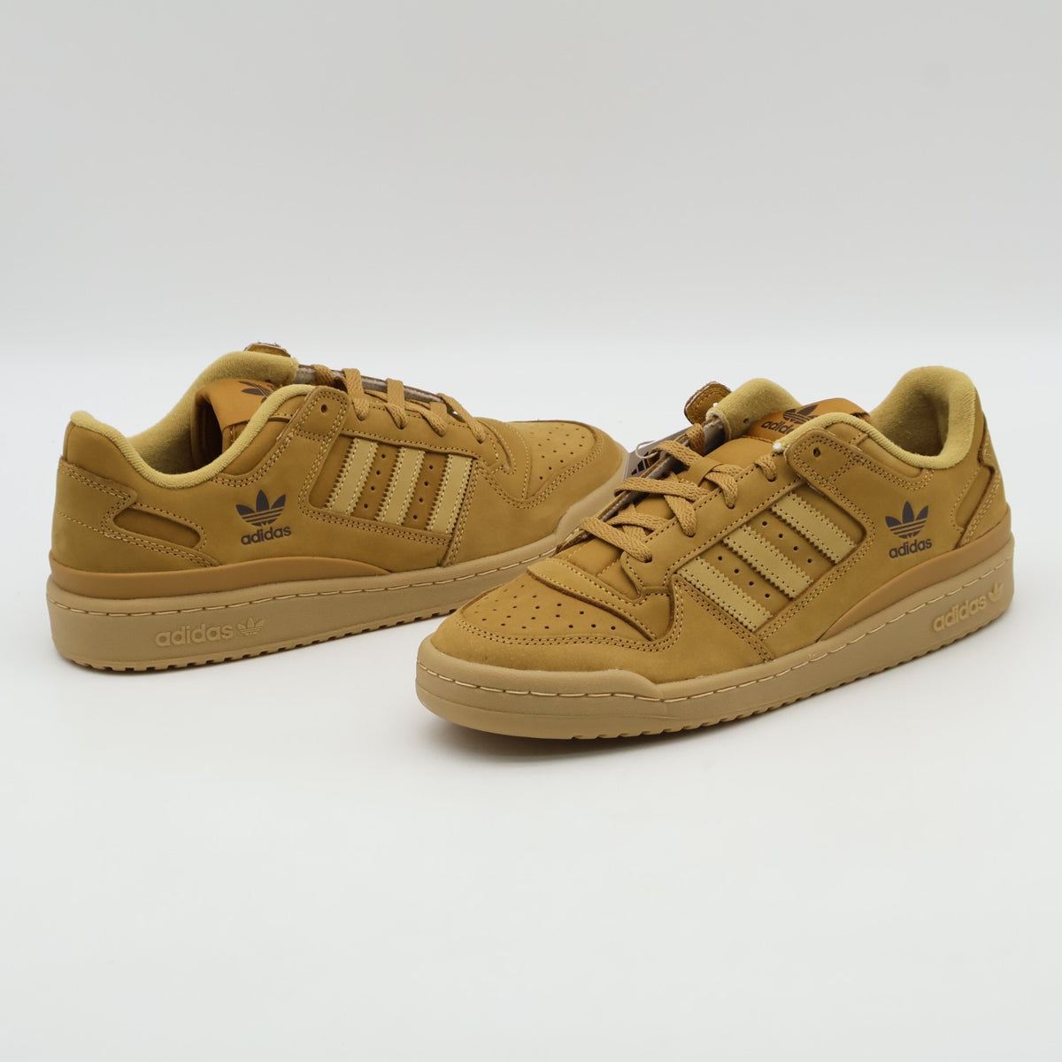 KJ3483 adidas Originals Forum Low CL Mesa Gold Gum3 (Men's)