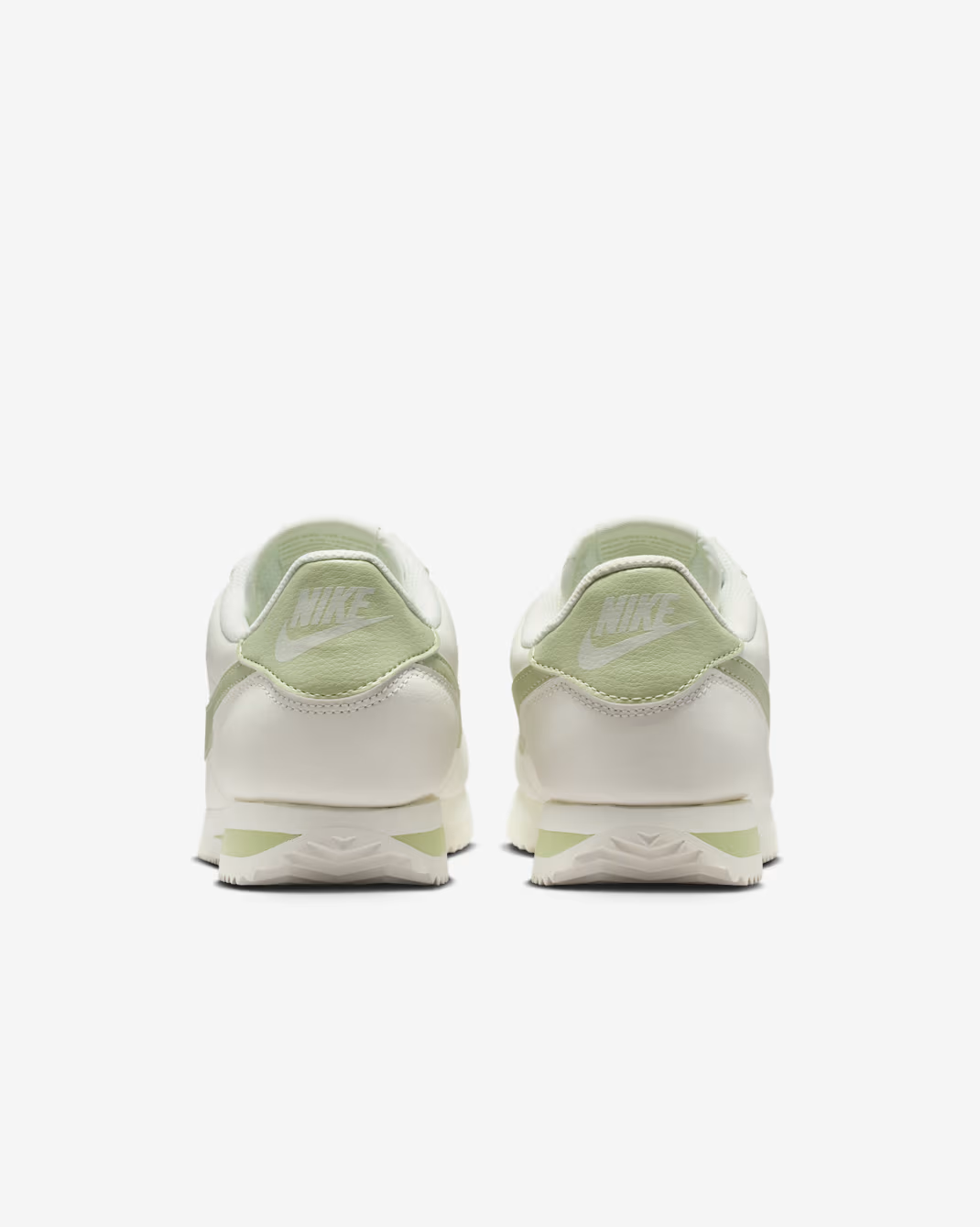 DN1791-117 Nike Cortez Leather Sail Olive Aura (Women's)