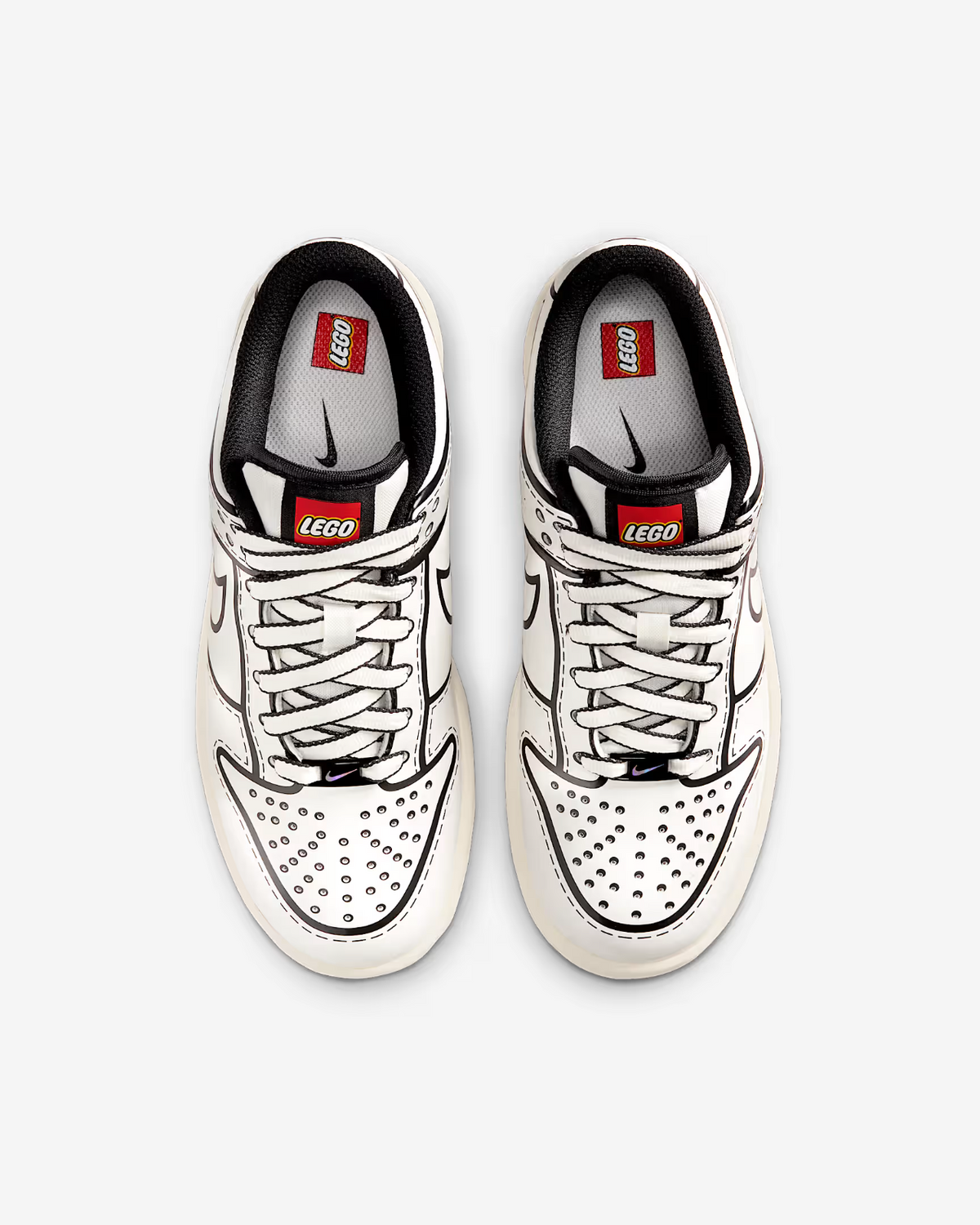 IF2117-100 LEGO Nike GS Dunk Low Sail (Men's)