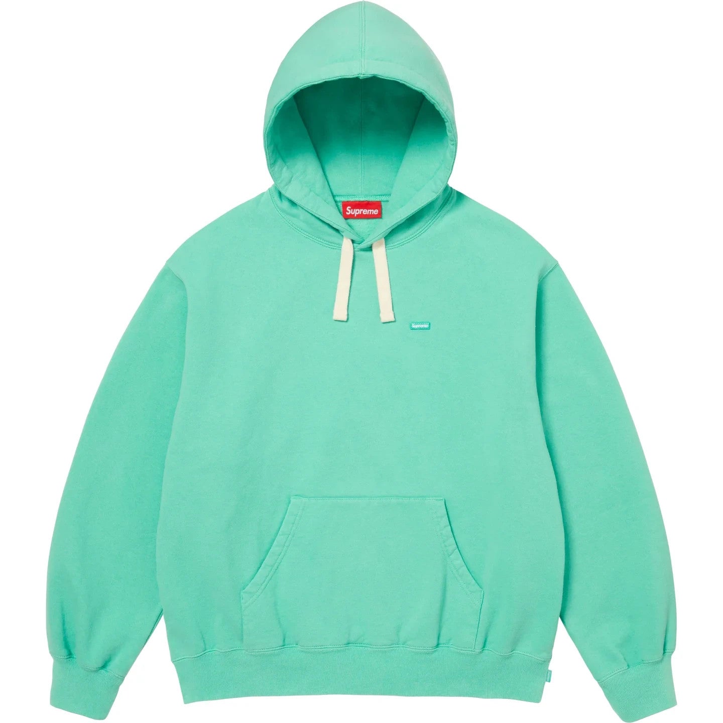 Supreme Small Box Drawcord Hooded Sweatshirt (26SS) Mint
