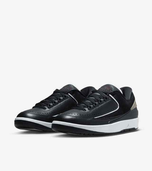 DX4401-001 Nike Air Jordan 2 Retro Low Black Varsity Red (Women's)
