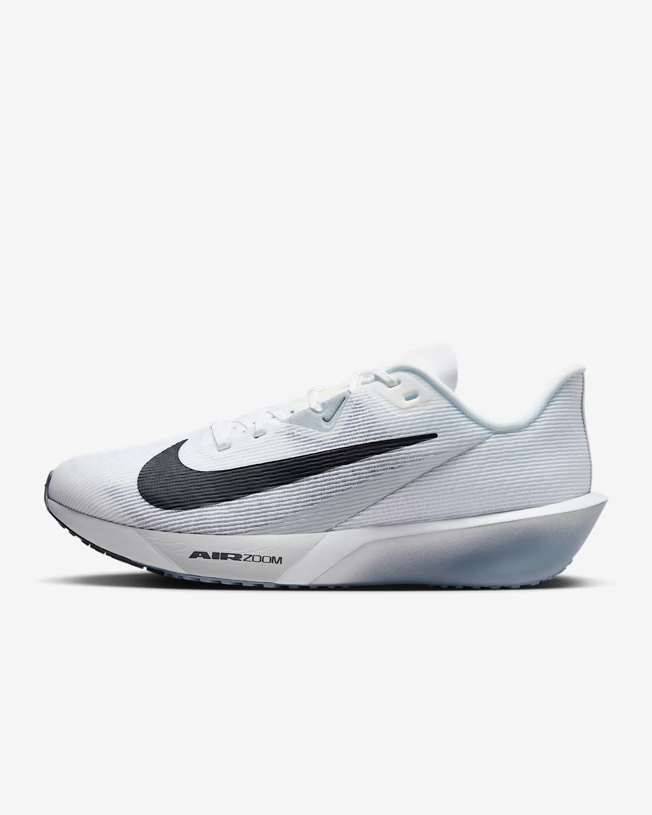 FV6040-102 Nike Rival Fly 4 White Pure Platinum Obsidian Mist Gridiron (Men's)