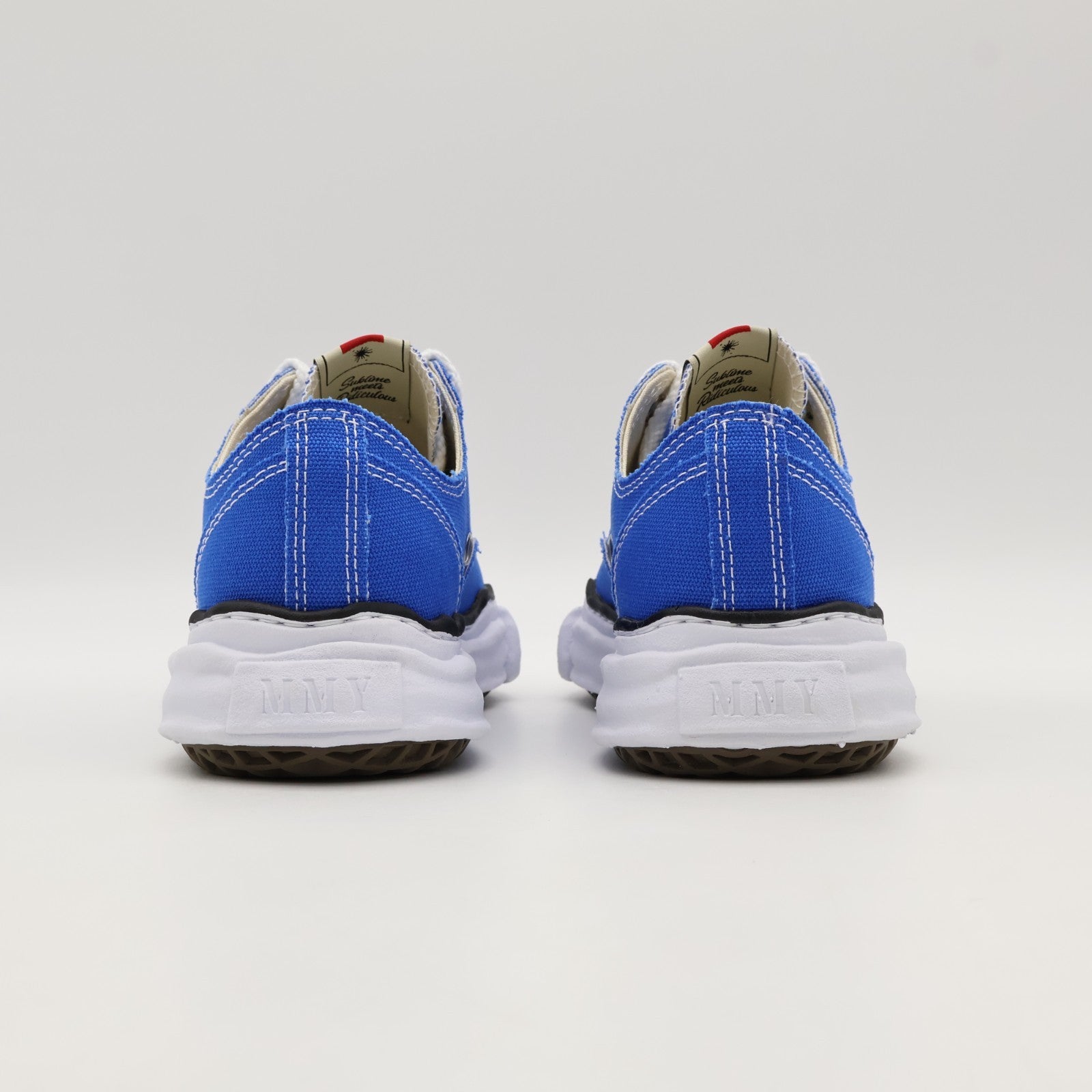 A01FW702-cl.blue Maison MIHARA YASUHIRO PETERSON Original Sole Canvas Low (Men's