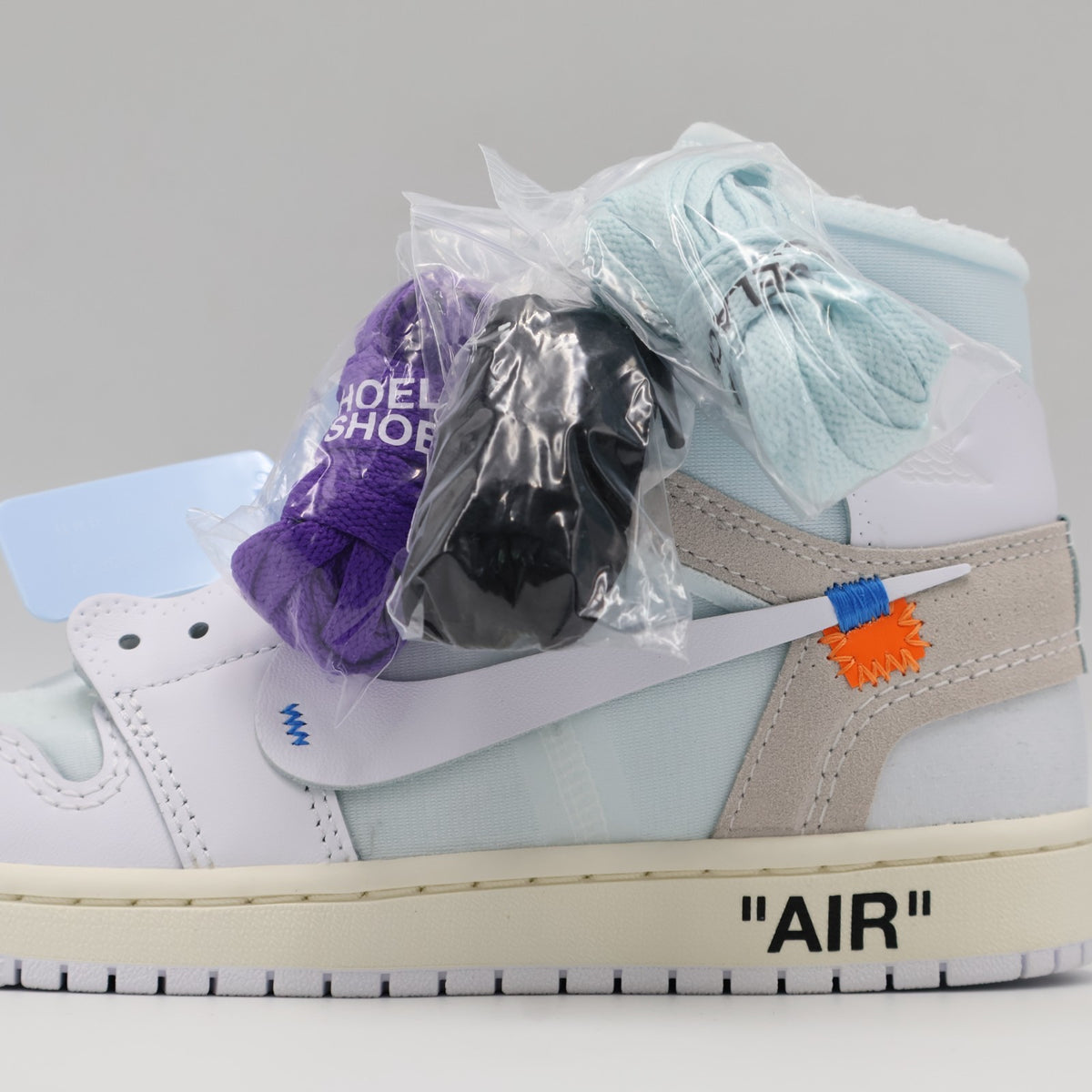 AA3834-100 Virgil Abloh Archive (V.A.A.) Nike Air Jordan 1 Retro High OG (Men's)