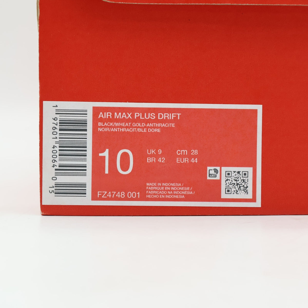 FZ4748-001 Paris Saint Germain Nike Air Max Plus Drift Black (Men's)
