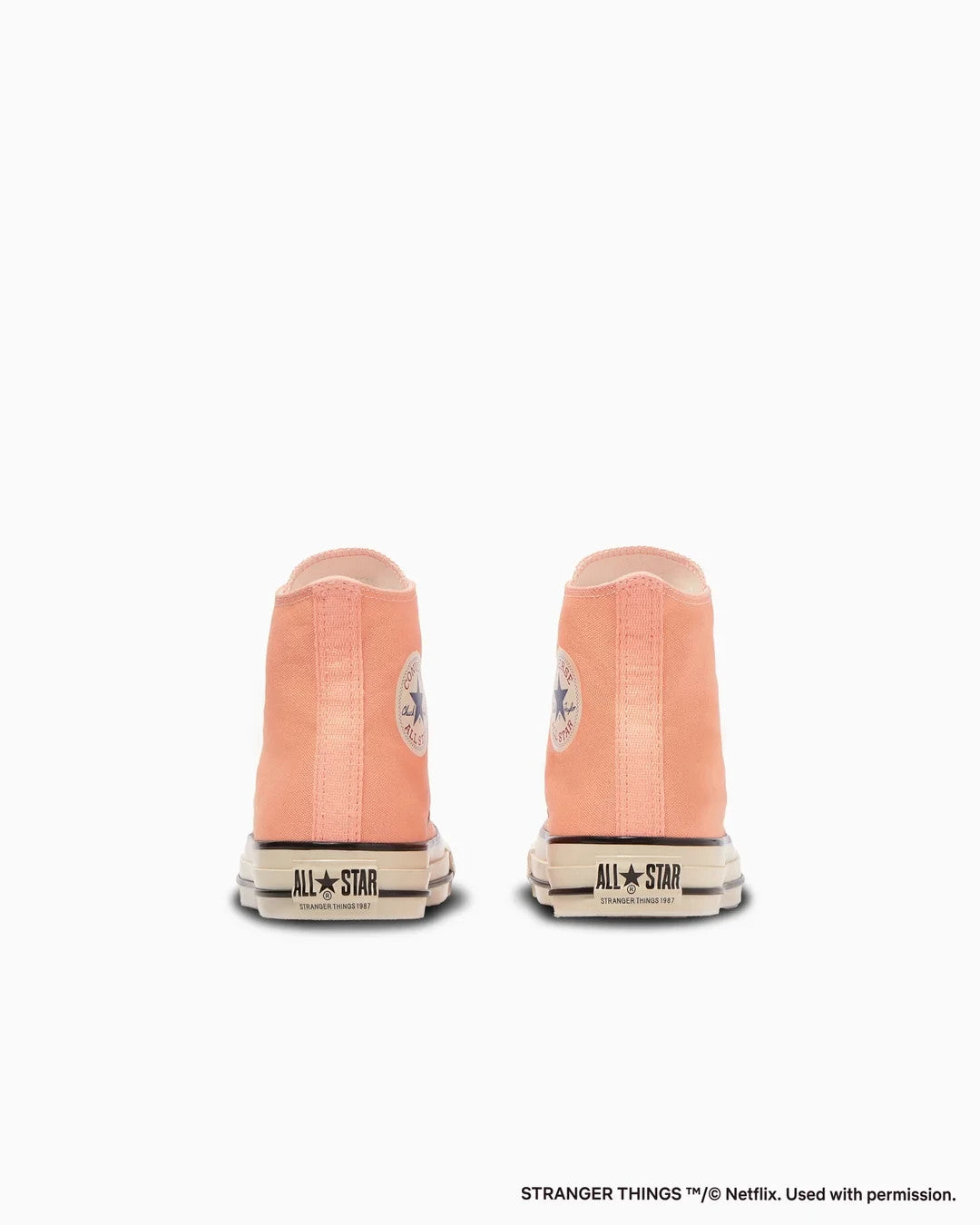 31316473 Stranger Things 5 Converse All Star Aged 87 CL Hi Peach (Men's)