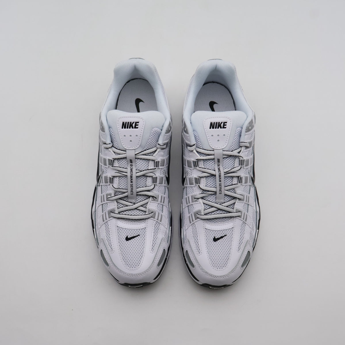 CD6404-107 Nike P-6000 White Metallic Silver Black Black (Men's)