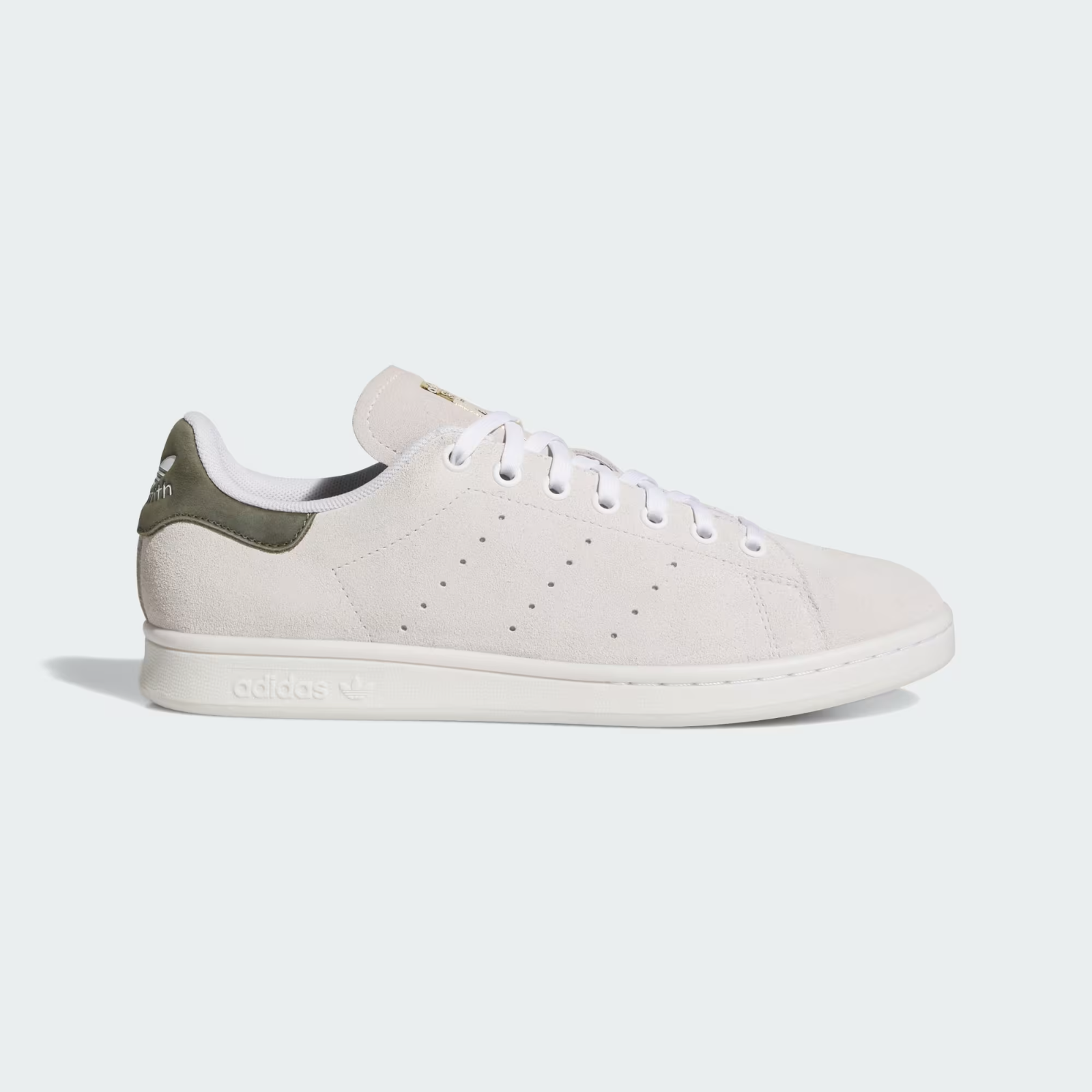 KJ0336 adidas Stan Smith "Crystal White/Olive Strata" (Men's)
