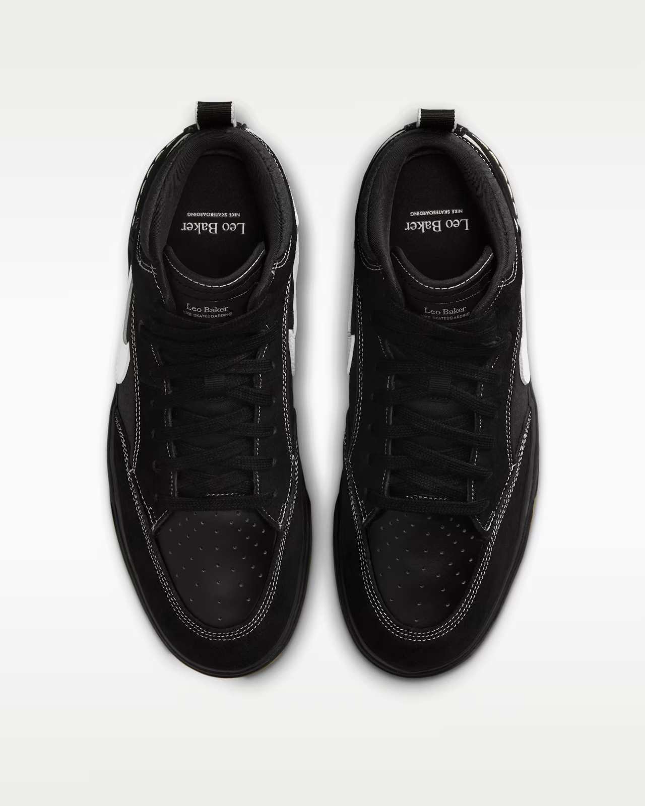 DX4361-005 Nike SB React Leo "Black/Gum" (Men's)