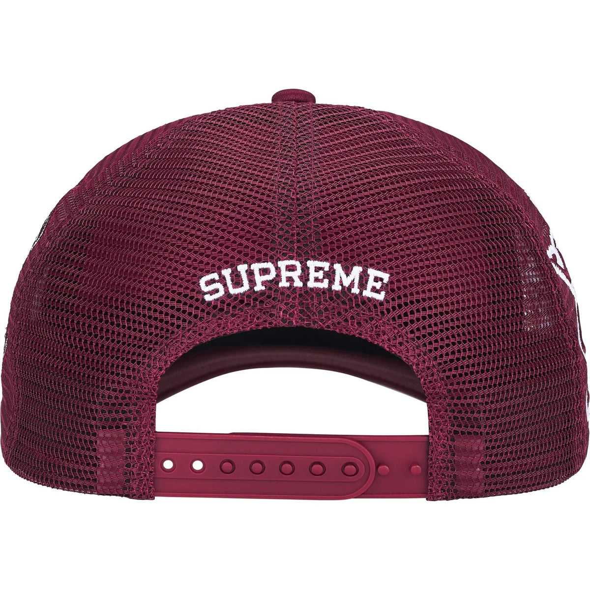 Supreme University Mesh Back 5-Panel Cardinal