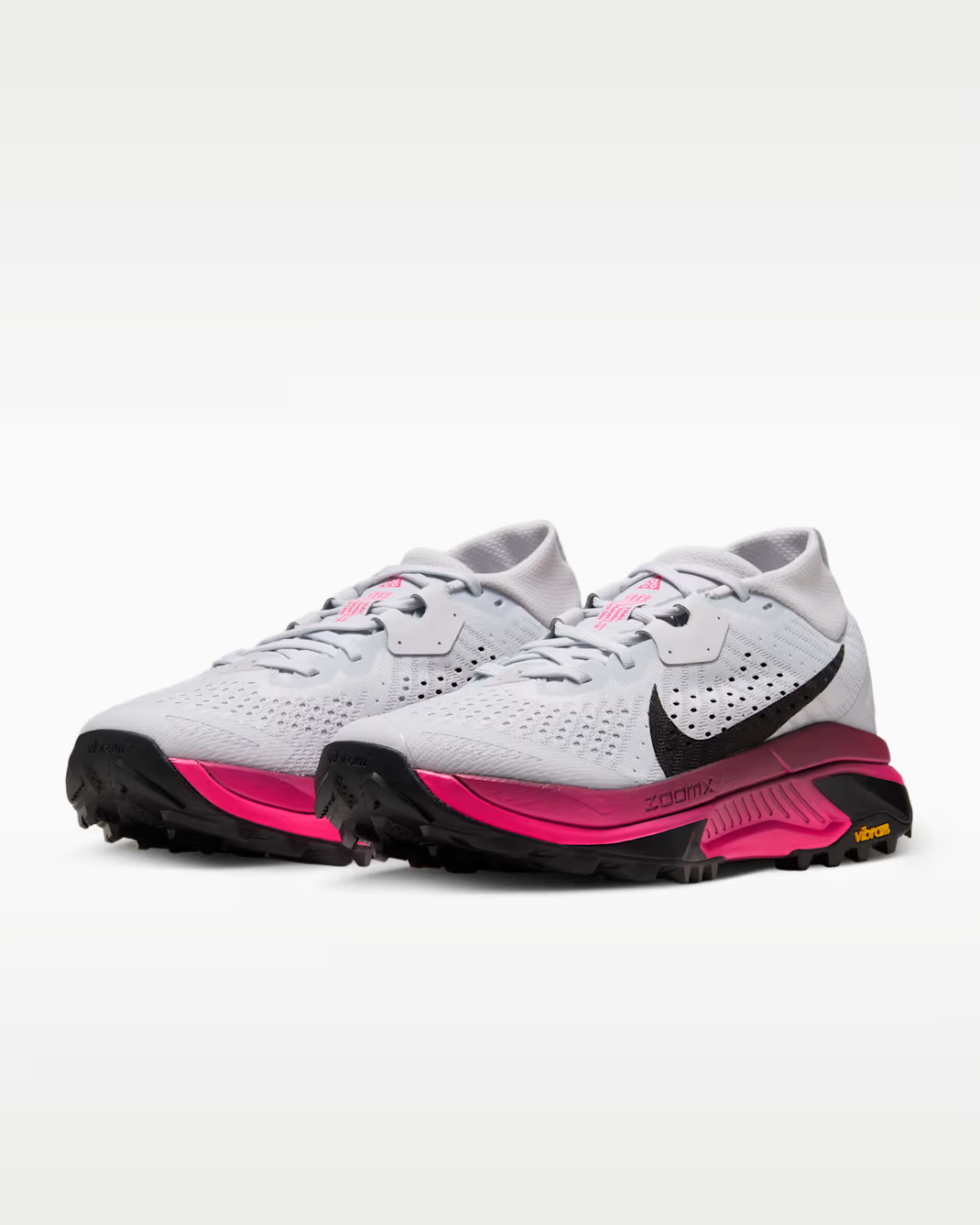 HV8115-009 Nike ACG Zegama Trail "Pure Platinum/Hyper Pink" (Women's)