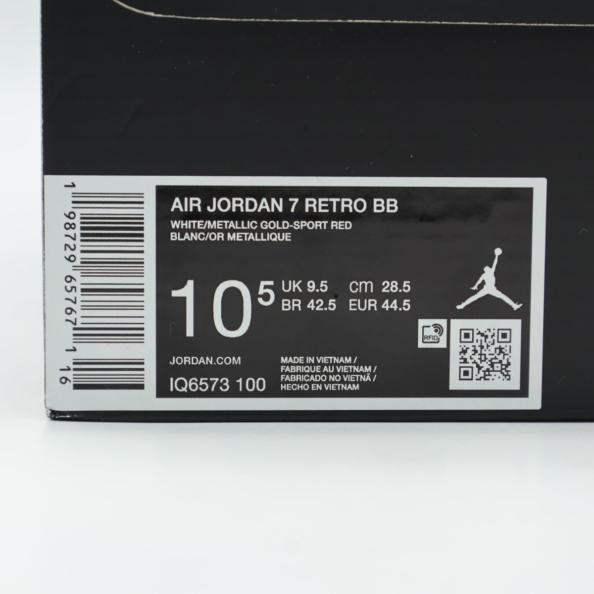 IQ6573-100 Nike Air Jordan 7 Retro "Miro" (Men's)