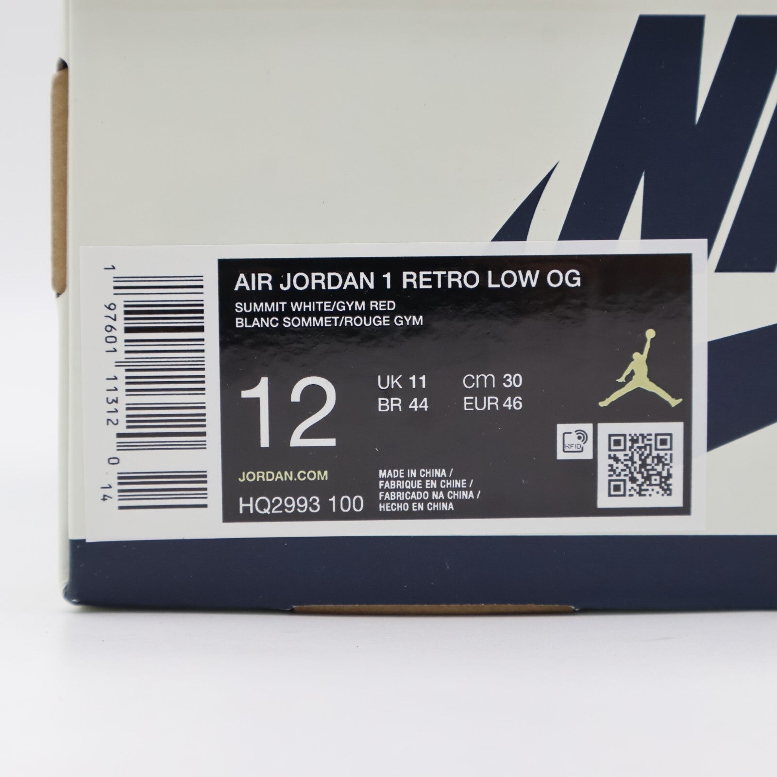 HQ2993-100 Nike Air Jordan 1 Retro Low OG Howard (Men's)