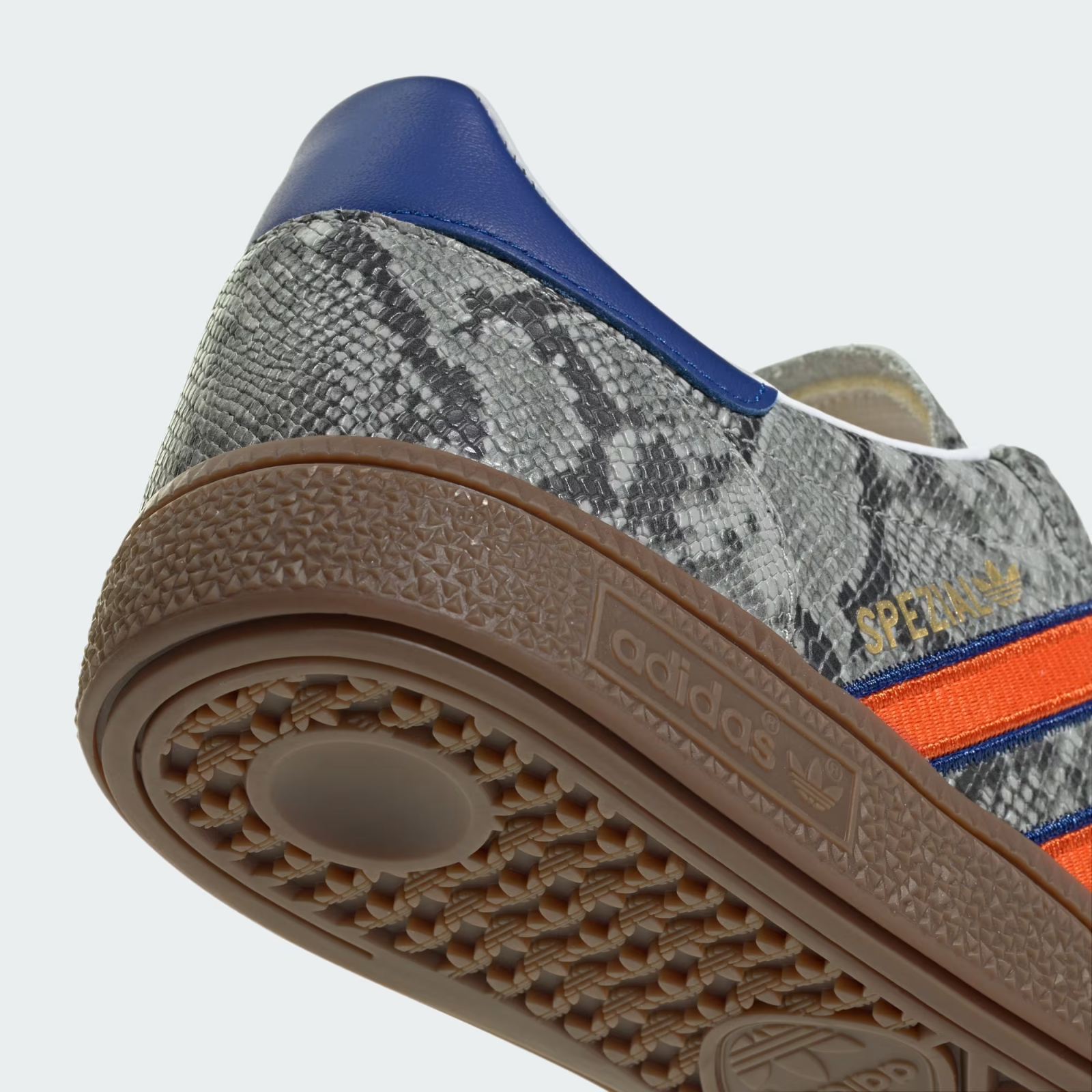 KK1190 adidas Handball Spezial Grey Two Orange (Men's)