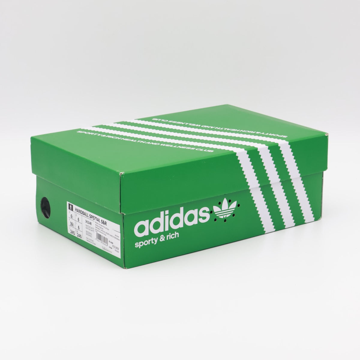 IH2148 Sporty & Rich adidas Handball Spezial Pantone Core White (Men's)