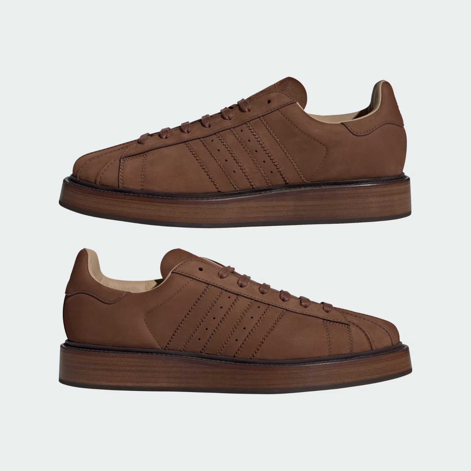 KJ8987 adidas Superstar Lux Made in Italy Preloved Brown (Men's)