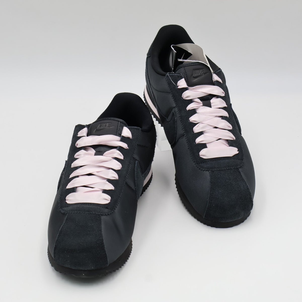 IH2014-010 Nike Cortez Satin Black Pink (Women's)