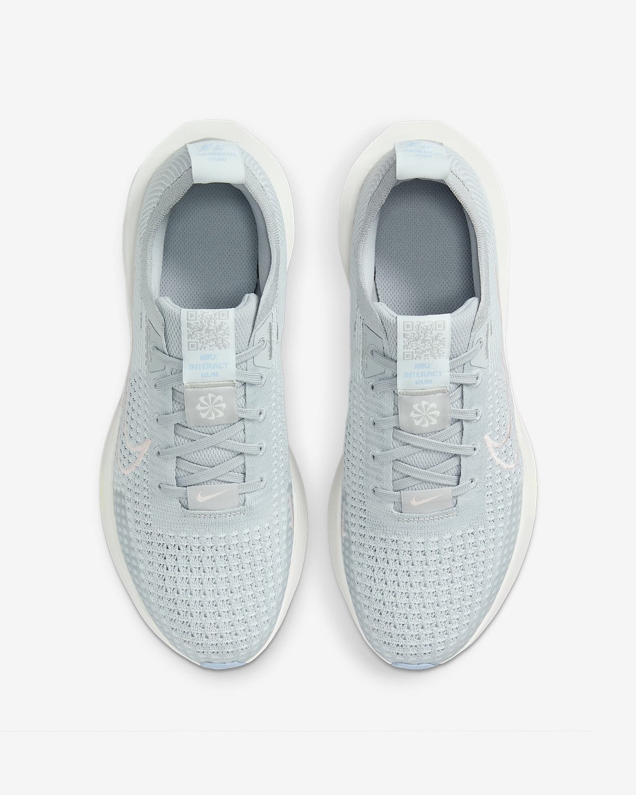 FD2292-012 Nike Interact Run Light Smoke Grey Psychic Blue Summit White (Women's