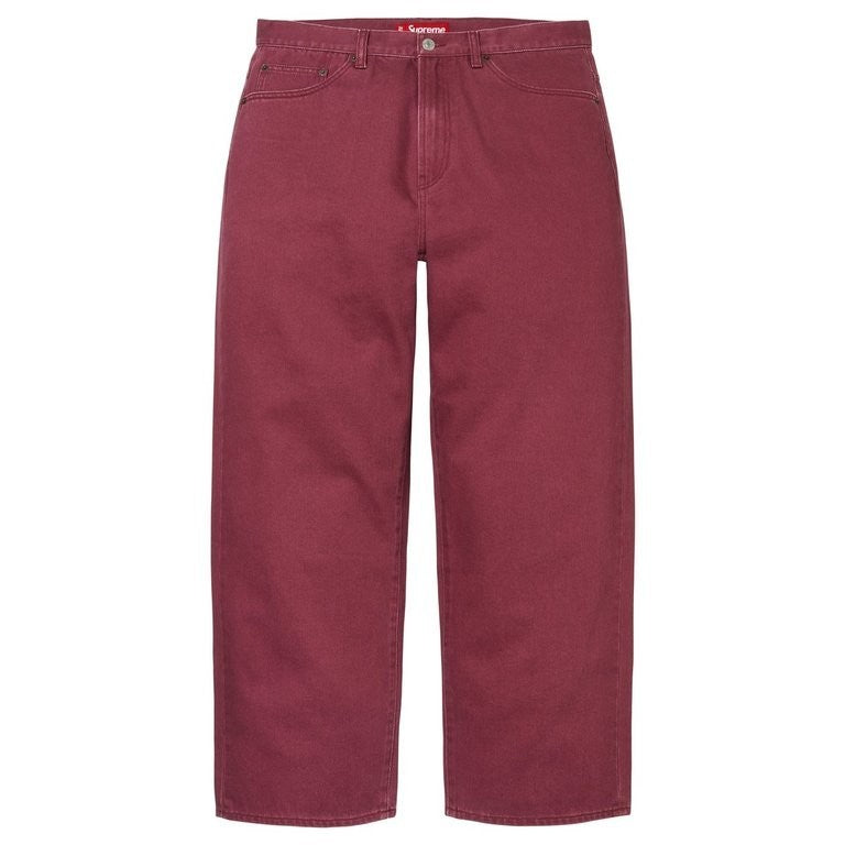 Supreme Baggy Jean Burgundy