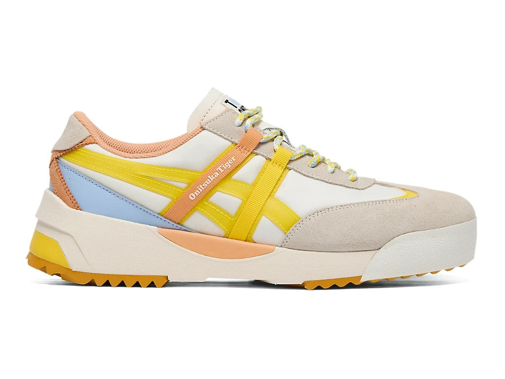 1183A604-101 Onitsuka Tiger Delegation EX Cream/Vibrant Yellow (Men's)